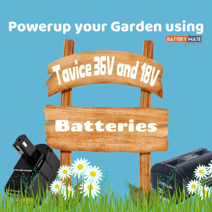 Power Up in Your Garden: How Our Tavice 36V & 18V Batteries for Ryobi Are Revolutionizing Outdoor Work - Battery Mate