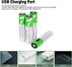 [1 Pack] USB AAA Lithium ion Rechargeable Battery, 1.5V 750mWh Rechargeable AAA Battery - Battery Mate