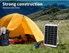 12V 10W Solar Panel Kit Mono Caravan Folding Camping Charging Controller Kits - Battery Mate