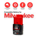 [2 Pack] 12V 3.5Ah Milwaukee M12 M12B3 Compatible Cordless Battery 48 - 11 - 2401 2440 - Battery Mate