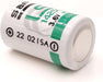 2 Pack | 3.6V 1/2 AA Lithium Battery 1.2Ah, Saft LS14250, R6 Li - SOCl2 - Battery Mate