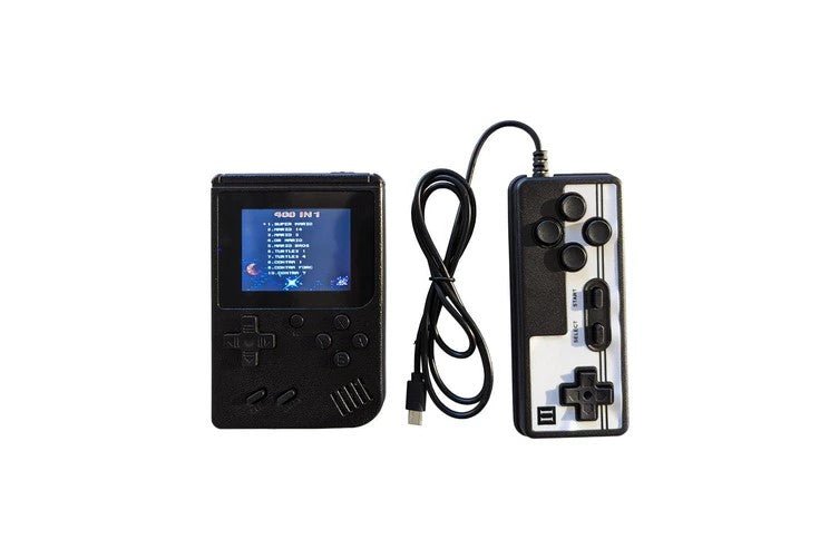 400 In 1 SUP Portable Video Game Handheld Retro Classic Gameboy Console + Remote - Battery Mate