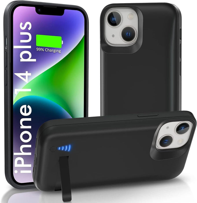 Battery Case For iPhone 14 Plus Extenal Battery PowerBank charging Cove For iPhone - Battery Mate