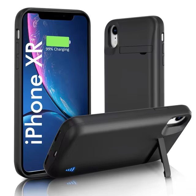 For iPhone XR Smart Battery Power Bank Charger Cover - Battery Mate