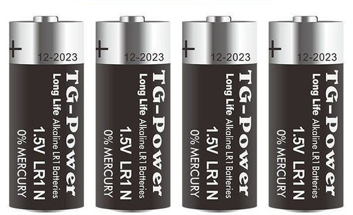LR1 N Size Battery 1.5v Alkaline MN9100 (4 Pack) - Battery Mate