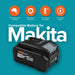 Makita Compatible 40V 191B26 - 6 Li - ion 4Ah XGT Battery 4000mAh 40V BL4040 Li - ion Battery - Battery Mate