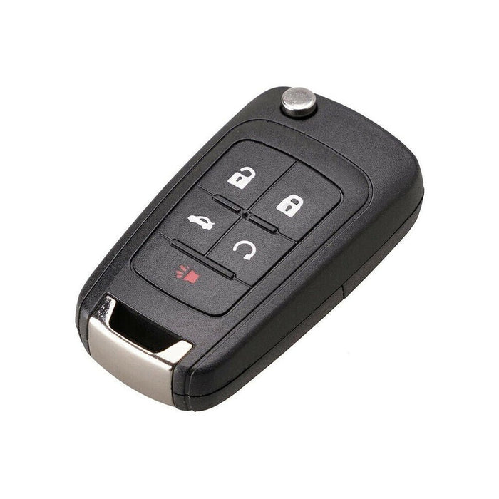 Shell for Holden COMMODORE VF 5 Button Remote Flip Key Blank Case/Enclosure - Battery Mate