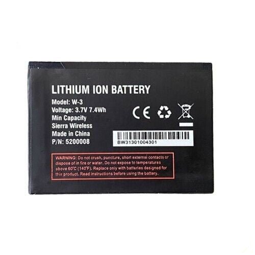 W - 3 Replacement Battery for Sierra Netgear Wireless Aircard 760s 762s 763s 785s Telstra 4G - Battery Mate