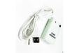 White Battery + USB Charger Cable for XBOX 360 Wireless Controller - Battery Mate