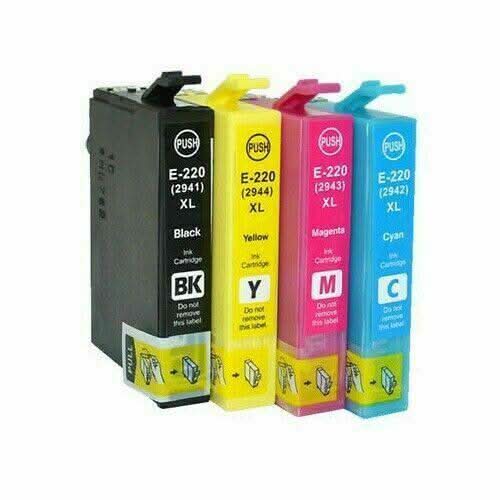 10x Ink Cartridges 220XL for Epson Workforce WF 2750 WF 2760 WF 2630 Battery Mate