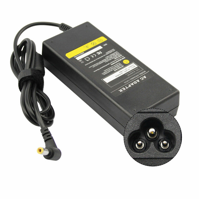 19V 3.42A 5.5*2.5mm Laptop Power Supply AC Adapter Charger for Acer Toshiba Asus - Battery Mate