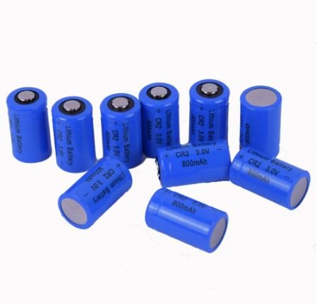 [2 Pack] Blue Cell CR2 3V CR2 Lithium Battery CR15H270 CR15270 15270 15266 DLCR2 - Battery Mate