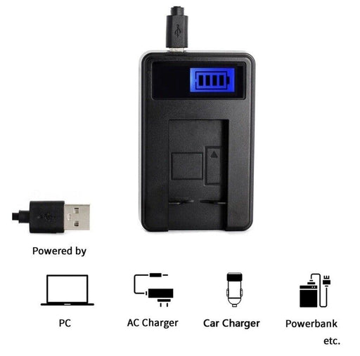 *2023* NB-13L NB13L Battery Charger for Canon PowerShot G7X G9X Mark II 2 Mark2 - Battery Mate