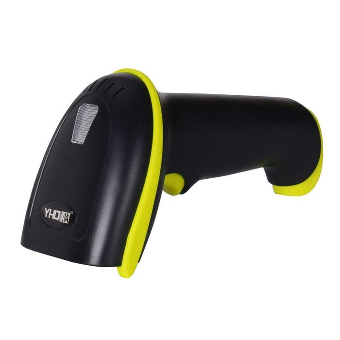 2D Bluetooth Wireless Barcode QR Code Scanner IS-5700DB (Yellow) - Battery Mate