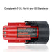 2Pack 12V 3.5Ah For Milwaukee M12 M12B3 LITHIUM Cordless Battery 48-11-2401 2440 - Battery Mate