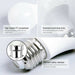 2x LED Bulb 15W E27 Globe Light Warm White Screw Bright Bulb - Battery Mate