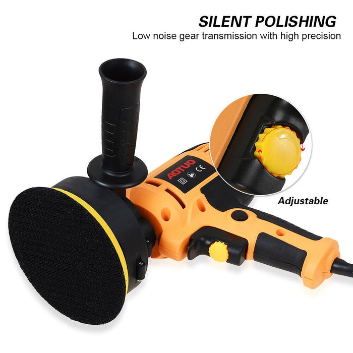 700W Electric Car Polisher 125mm Portable Polishing Machine Waxer Sander Buffer - Battery Mate