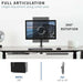 Adjustable Monitor Stand Single Arm Desk Mount Computer LCD TV Holder Display - Battery Mate