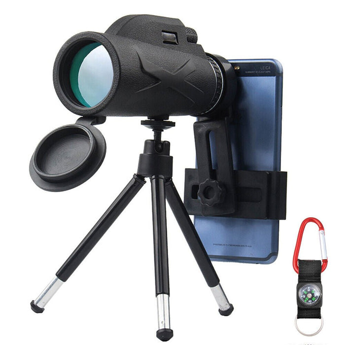 Astronomical Telescope With Tripod + Phone Adapter Monocular Moon Watch | 150x Zoom 300mm Focal - Battery Mate