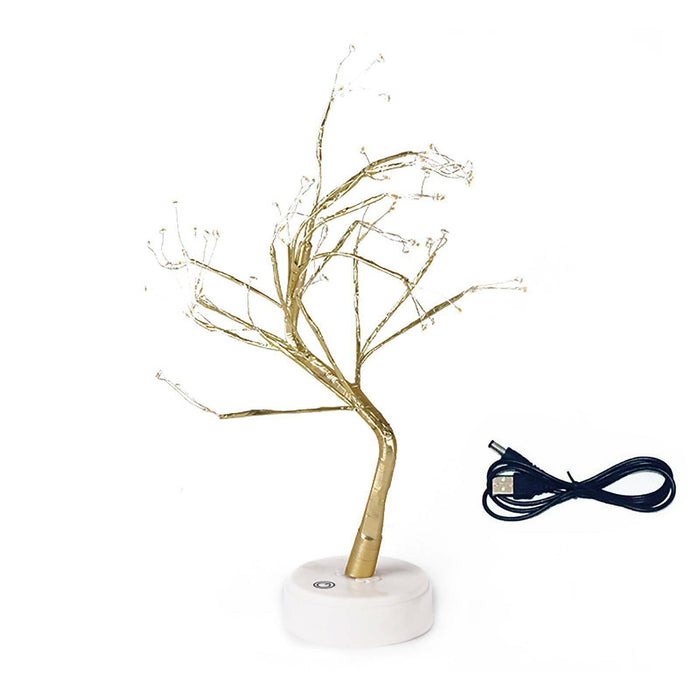 Battery Powered USB LED Fairy Tree Light Copper Wire Home Party Decoration Lamp - Battery Mate