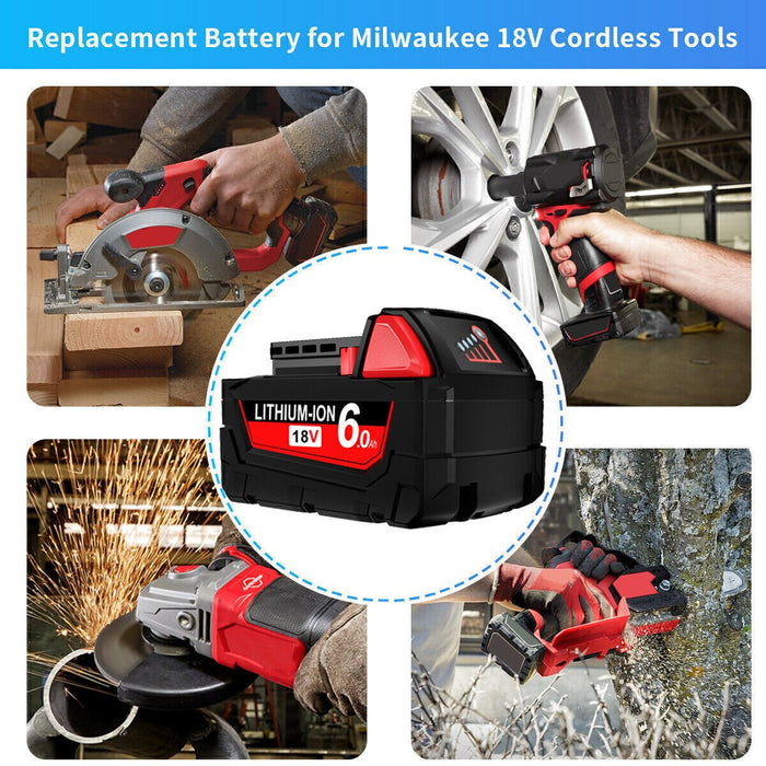 Milwaukee ELEC Tool 48-11-1860 M18 6.0 AH Battery Pack