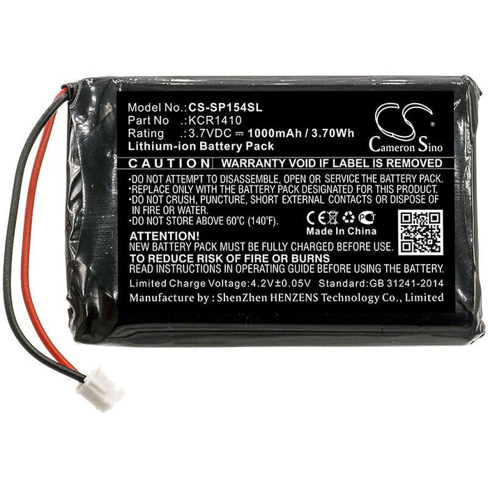 Compatible Battery for Playstation PS4 Dualshock 4 CUH-ZCT2/CUH-ZCT2U/CUH-ZCT2E Controller - Battery Mate