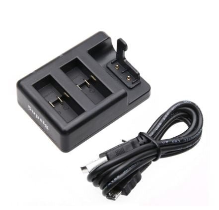 Dual Battery + Remote Control Charger Micro Mini USB for GoPro HERO 8 7 6 5 - Battery Mate