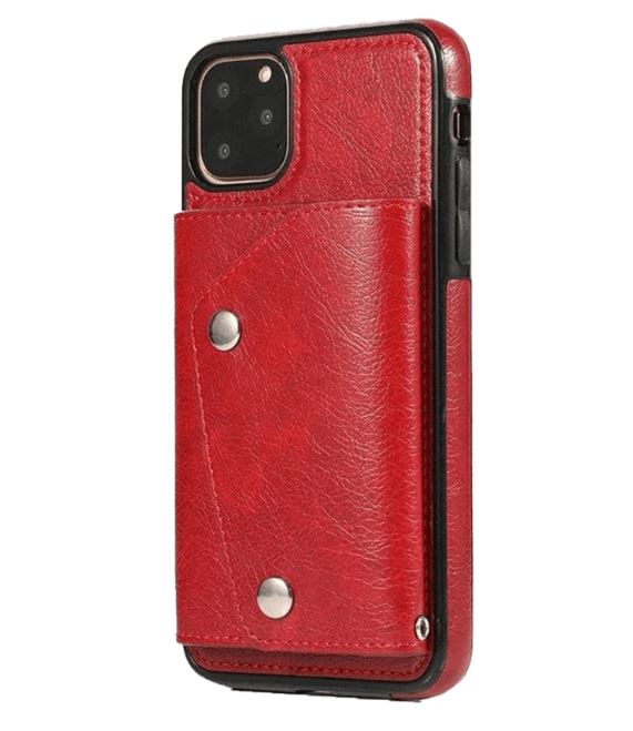 For iPhone 13 Luxury Leather Wallet Shockproof Case Cover - Battery Mate