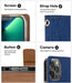 For iPhone 13 Pro Wallet Flip Denim Case Cover - Battery Mate