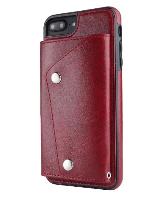 For iPhone XR Luxury Leather Wallet Shockproof Case Cover - Battery Mate