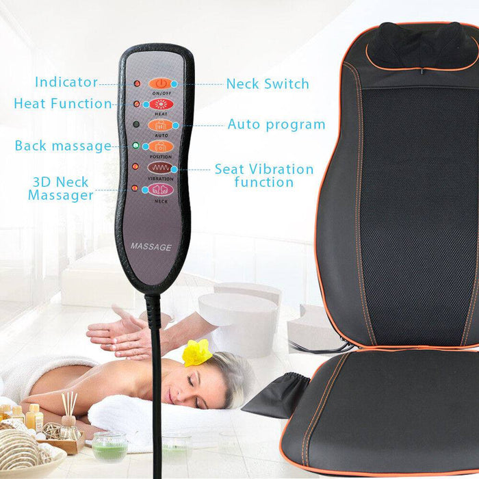 Full back massage discount cushion