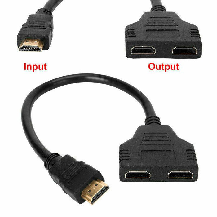 3 in 1 out HDMI Multi Display Auto Switch Box Splitter 1080P HD TV Adapter  Cable