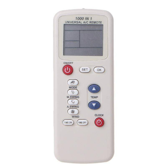 K-100ES Universal Air Conditioner Remote Control for Most Air Conditioning Kit - Battery Mate