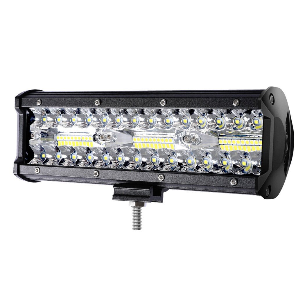 LED Light Bar Work Flood Spot Beam Lamp Offroad Caravan Camping Strip ...