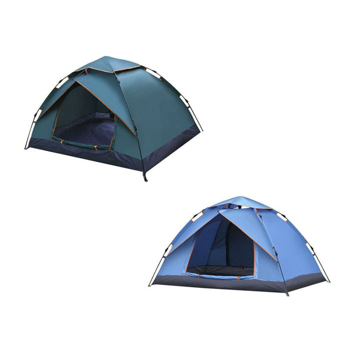 Outdoor UV Protection Automatic Quick Open Camping Tent Waterproof 3-4 Persons - Battery Mate