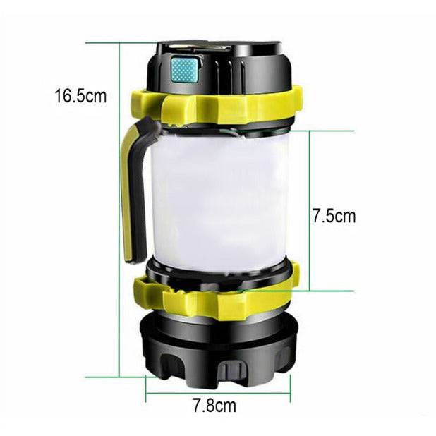 Rechargeable LED Camping Lantern Outdoor Tent Light Lamp & Power for Phone - Battery Mate