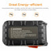 RIDGID Compatible AEG 18V 6000mAh Li-Ion Battery R840087 R840086 R840085 L1830R L1850R - Battery Mate