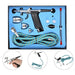 Spray Gun Airbrush Kit Dual Action Air Compressor Paint Art Tattoo Tools Set - Battery Mate