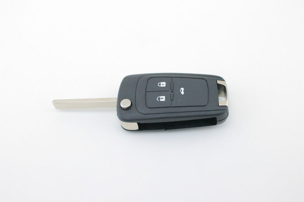 To Suit Holden Barina/Cruze/Trax 3 Button Remote Flip Key Blank Shell/Case - Battery Mate