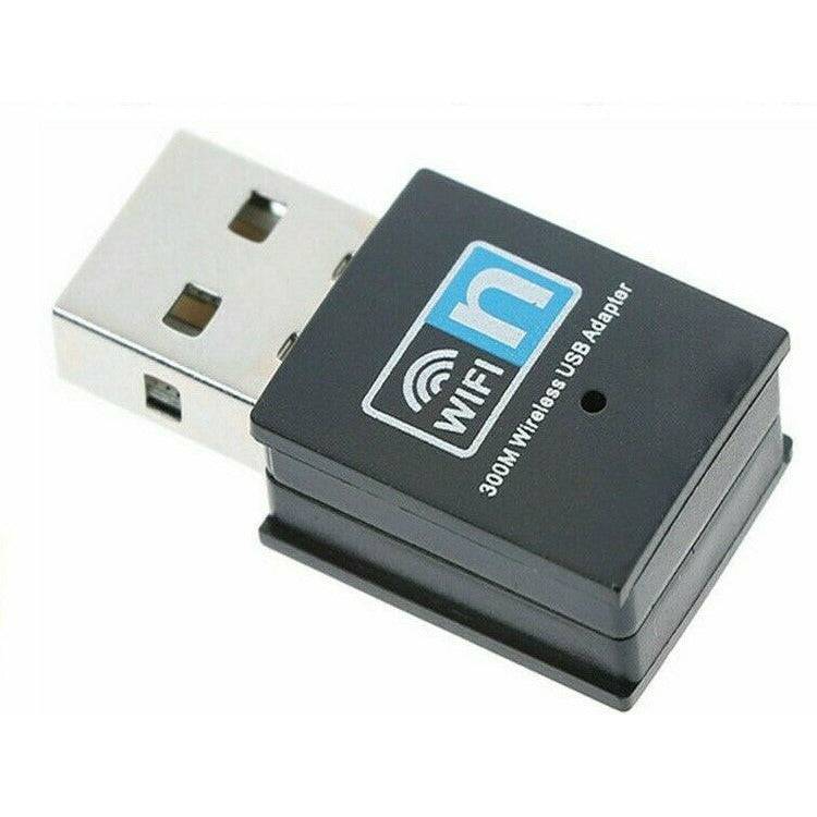 USB Wireless WiFi Adapter Dongle Network LAN Card 300Mbps Windows 10 1 ...