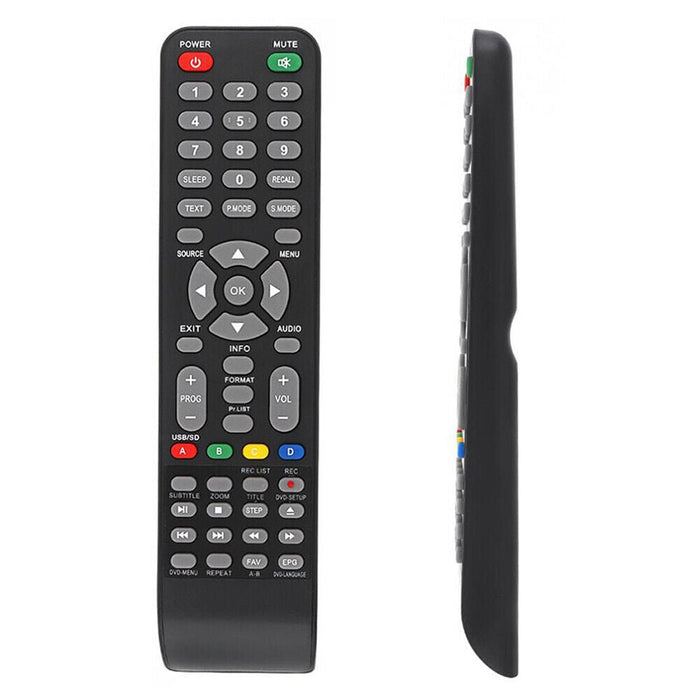 VIVO & Viano TV Remote Control For LCD LED Combo (with DVD) TV - Battery Mate